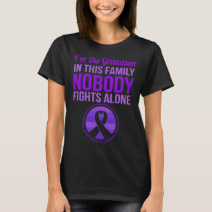 Niemand kämpft allein um Alzheimerheimers Bewussts T-Shirt