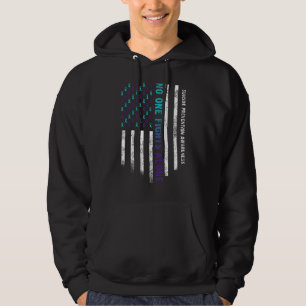 Niemand kämpft allein um das Bewusstsein für Suizi Hoodie