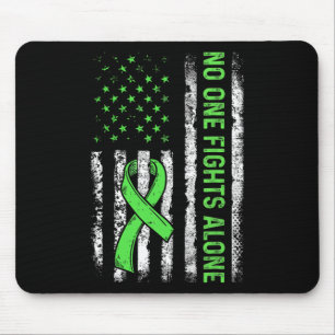 Niemand kämpft gegen psychische Gesundheit allein Mousepad
