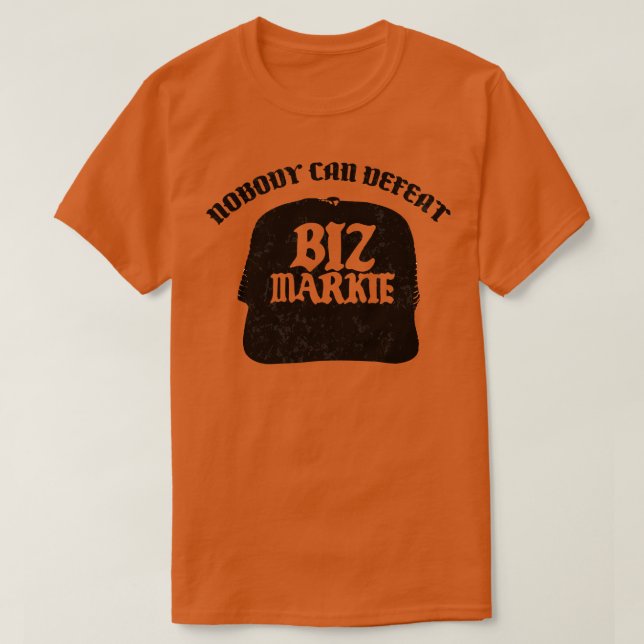Niemand kann das Biz Markie Hip Hop Fandesign besi T-Shirt (Design vorne)