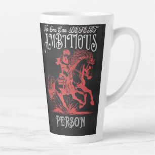 Niemand kann eine ambitionierte Person Motivierend Milchtasse