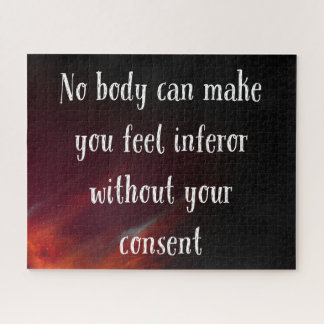 Niemand kann einen dazu bringen, sich zu infeidier puzzle