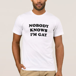 Niemand kennt Homosexuelles Im T-Shirt