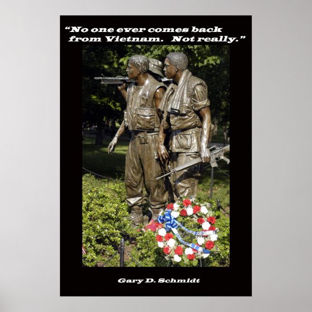 Niemand kommt je aus Vietnam zurück Poster (Vorne)