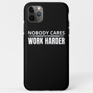 Niemand kümmert sich darum, härtere Fitness zu mac Case-Mate iPhone Hülle