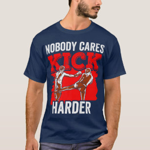 Niemand kümmert sich darum, Niedliche Motivation R T-Shirt