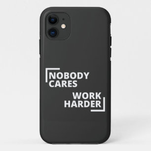 Niemand kümmert sich um die Arbeit Case-Mate iPhone Hülle