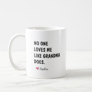 Niemand liebt mich wie Oma es tut Kaffeetasse