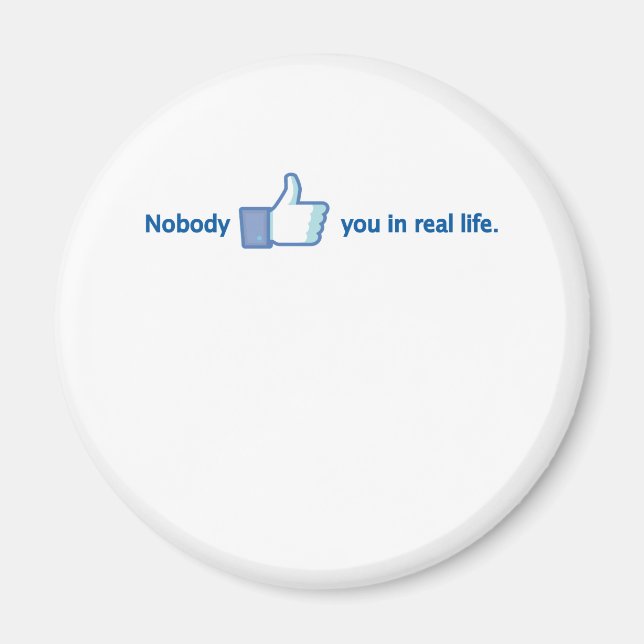 Niemand mag dich magnet (Vorne)