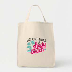 Niemand mag ein schattiges Beach Design Funny Play Tragetasche