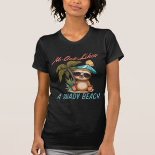 Niemand mag einen schattigen Strand T-Shirt