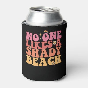 Niemand mag einen zwielichtigen Strand Groovy Dosenkühler