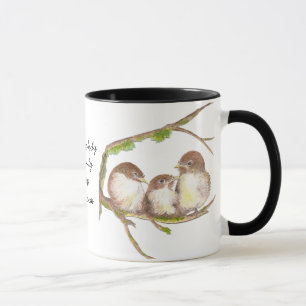 Niemand mag Familienangebot, Niedliche Vogelspinet Tasse