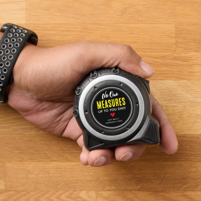 Niemand misst dir den Vater! Maßband (Zuhause)