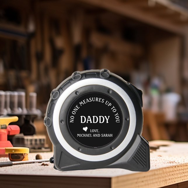 Niemand misst Vater Daddy Geschenk Maßband (Von Creator hochgeladen)