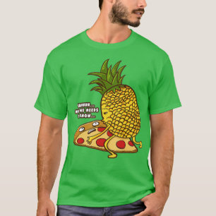 Niemand muss lustige Ananas-Hawai-Pizza kennen T-Shirt