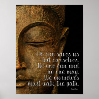 niemand rette uns außer uns selbst. poster