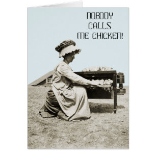 NIEMAND RUFT MICH AUF, VINTAG CHICKEN BREEDER ZU S