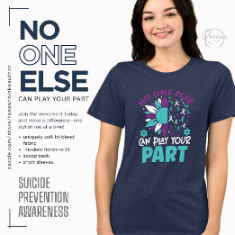 Niemand sonst weiß um Suizidprävention Tri-Blend Shirt