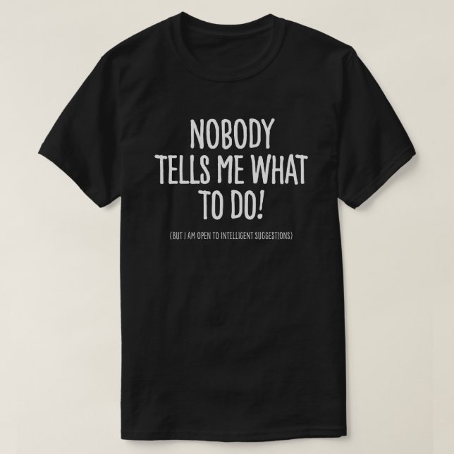 Niemand T-Shirt (Design vorne)