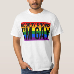Niemand weiß, dass ich homosexuell bin T-Shirt