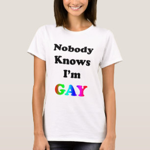 Niemand weiß, dass ich schwul bin T-Shirt