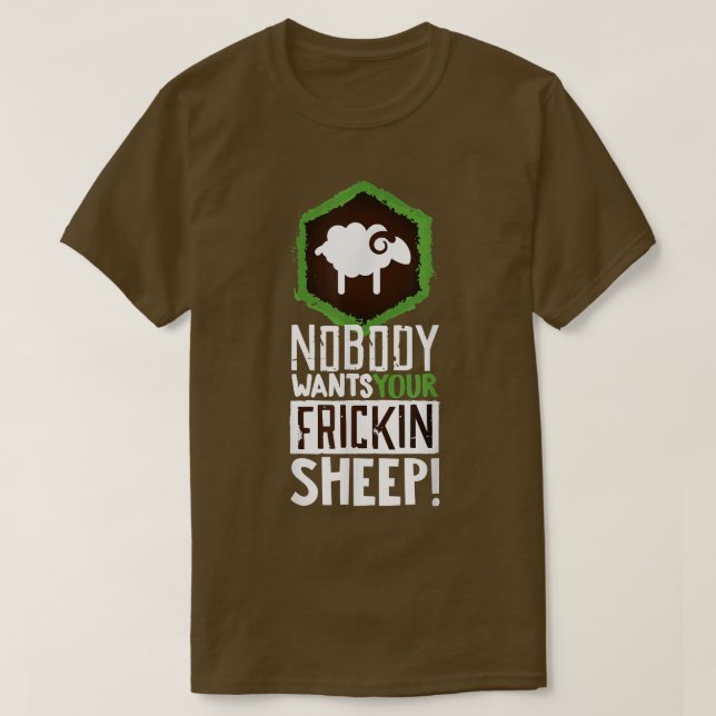 Niemand Will deinen Shirt Board Game Geek Nerd (Design vorne)