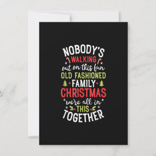 Niemand wird diese lustige alte Familie Christus v Einladung