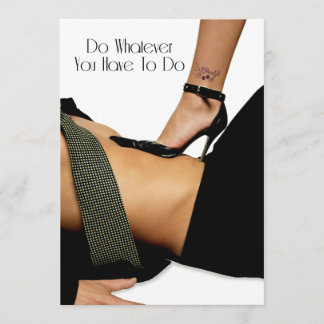 Niemanden Bxxch Einladung