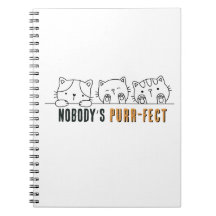 Niemands Purr-fektes Notizbuch (16,5 cm x 22,2 cm)