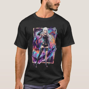 NieR Automata A2 Silber Weiße Haare Pony verdeckt  T-Shirt