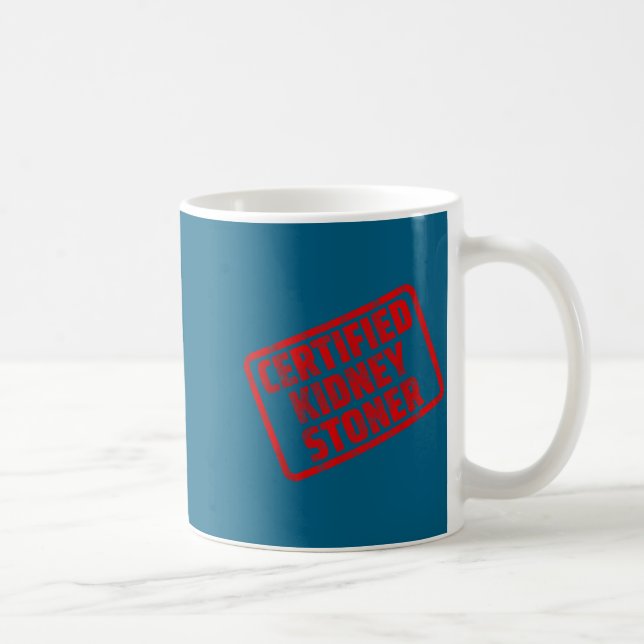 Niere lustige Nierenstein Meme  Kaffeetasse (Rechts)