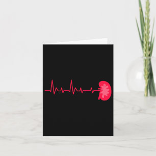 Niere Spender - Ekg Herzschlag Nierenerkrankung Aw Karte