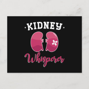 Niere Whisperer Dialysis Nurse Nephrologie Tech Postkarte