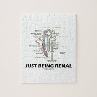 Nieren gerade seiend (Niere Nephron NierenSpaß) Puzzle
