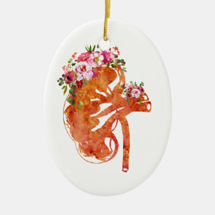 Nierenabschnitt Keramik Ornament