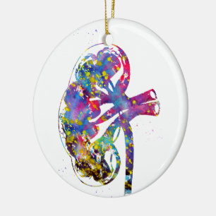 Nierenabschnitt Keramik Ornament
