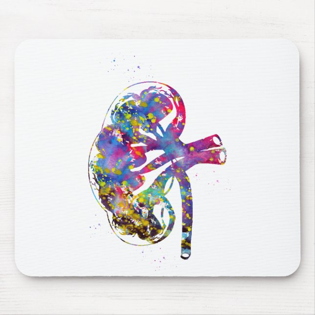 Nierenabschnitt Mousepad (Vorne)
