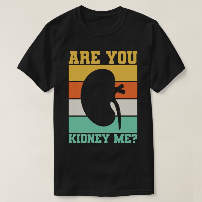 Nierendialyse Nurse Nephrologist T-Shirt (Design vorne)
