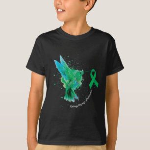 Nierenerkrankung Bewusstsein Sonnenblume Hummingbi T-Shirt