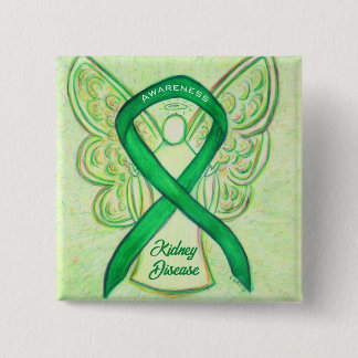 Nierenerkrankung Das Button "Angel des Ribbon"