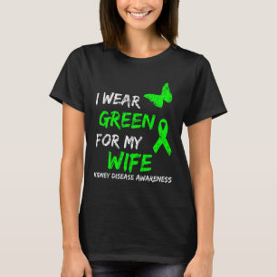 Nierenerkrankung, die ich für meine Ehefrau "Ribbo T-Shirt