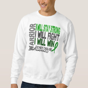 Nierenerkrankung-Krieger Sweatshirt