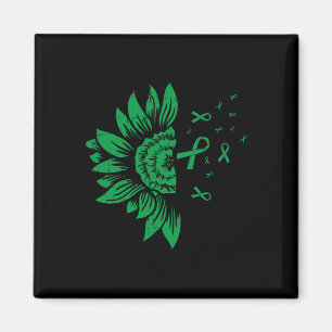 Nierenerkrankung Mental Health Scoliose Ribbon Ges Magnet