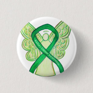 Nierenerkrankungen Sensibilisierung für grüne Butt Button