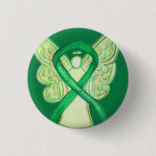 Nierenerkrankungen Sensibilisierung für grüne Butt Button