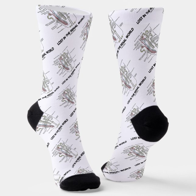Nierenfunktions-Nephron Socken (Gewinkelt)