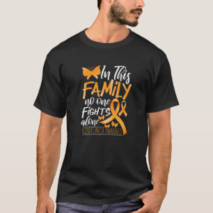 Nierenkrebs-Bekanntheitsfamilie zeigt nicht T-Shirt