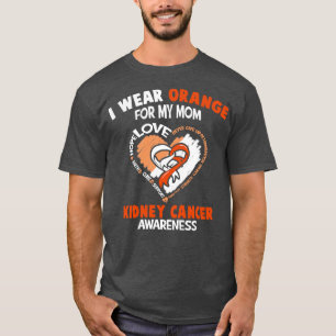 Nierenkrebs-Bewusstsein Ich trage Orange für meine T-Shirt