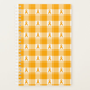 Nierenkrebs-Bewusstseins-Kariertagebuch, Orange Planer